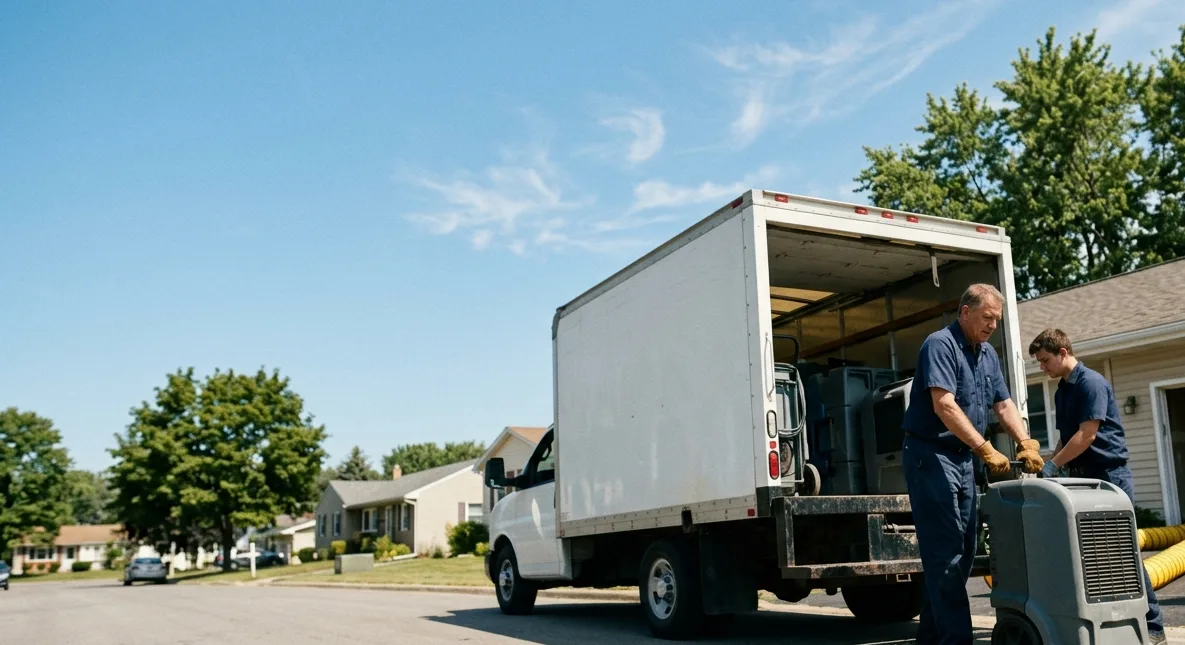Water Damage Cleanup in Thurston, OH near me